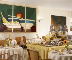 Sala colazione del Grande Albergo Sole