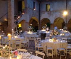 allestimento di matrimonio