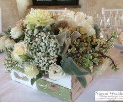 Centrotavola a cassetta