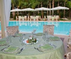 Mise en place per ricevimenti nuziali