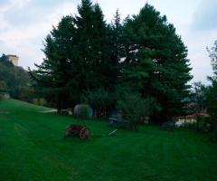 Giardino del casale per il matrimonio