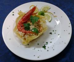 Risotto con mandorle tostate e limone