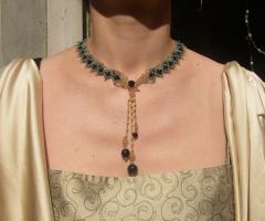 Collarino in microperle per la sposa a Venezia