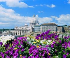 Panorama dall'Atlante Star Hotel a Roma