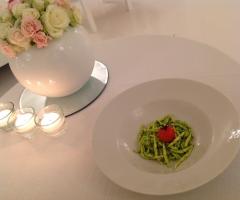 New Team Banqueting - Trofie con crema di basilico