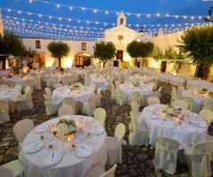Masseria Montalbano - Allestimento serale