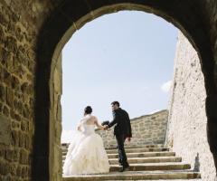 San Leo Wedding - Uno dei portoni del Castello