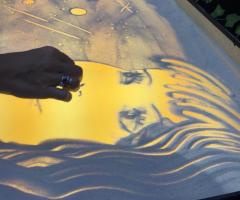 Spettacoli emozionanti di sabbia animata - Dettagli di immagini