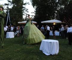 Festeggiamenti per il ricevimento di matrimonio
