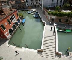 Vista dall\'alto della location di matrimonio