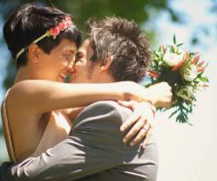 Il bacio degli sposi - Landini e Spadoni