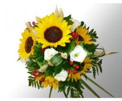 Bouquet di girasoli