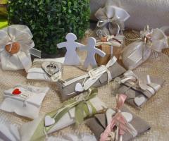 Bomboniere e sacchettini fatte a mano