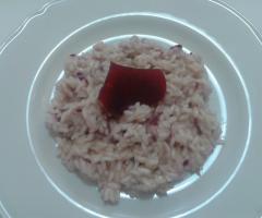 Risotto ai petali di rose - La Luce Wine & Dine Catering