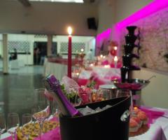 Buffet di matrimonio allestito dal Salice Club Resort