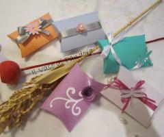 Scatole porta confetti da abbinare alle partecipazioni - Il Vaso di Pandora