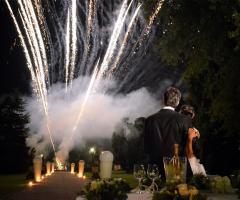 lancio di fuochi d'artifico