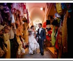 Foto degli sposi in stile reportage 