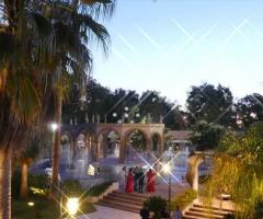 Villa Hollywood - Ricevimento di nozze di sera