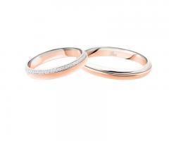 Boschi Gioielli d'Oggi - Le fede eternity con giro completo di diamanti