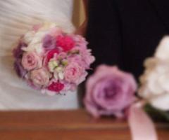 Bouquet per la sposa di rose
