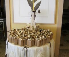 Il tavolo delle bomboniere