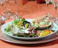 Menu di pesce al matrimonio
