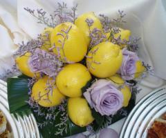 Allestimento con limoni - Roberta fiori Viverone