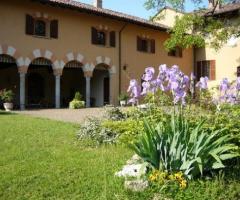 Giardino della location di matrimonio