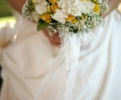 Fotografia del bouquet della sposa