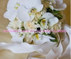 Bouquet di orchidee per la sposa