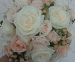 Bouquet sposa con rose