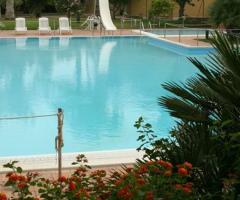 Dettaglio piscina dell'Hotel Villa Favorita