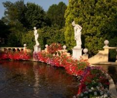 Fontana della location di matrimonio a Rimini