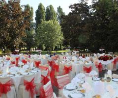 Villa Belvedere  1849 - Terrazza vista parco