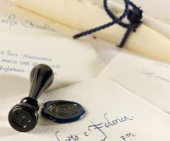 Antica Bottega Amanuense - Tecnica calligrafica per partecipazioni