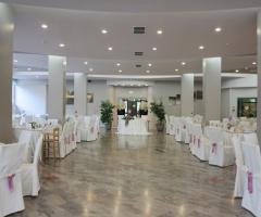Sala ricevimenti dell'Hotel Ristorante Acquario