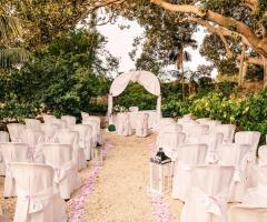 Castello Pupillo Solacium - La cerimonia all'aperto