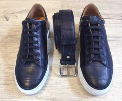 Sartoria Margutti - Scarpe uomo fatte a mano con cintura abbinata