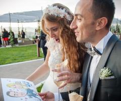 Caricatura sposi - Caricatura personalizzata per gli sposi