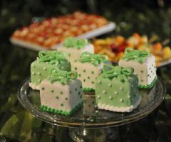 Virgilio Club - Minicake verdi e bianche per il matrimonio