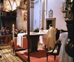 Foto della cerimonia nuziale in chiesa