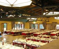 Sala interna de l'Hostaria del Castello