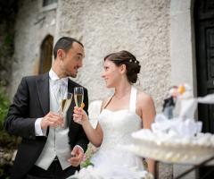 Brindisi e taglio della Torta sposi Udine