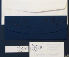 MP Communication - Partecipazione ricamata