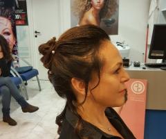 Rosa Laguardia Hair Style - Le prove nel salone di Roma