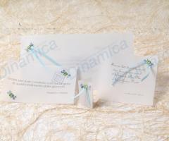 Annuncio, partecipazione e bomboniera