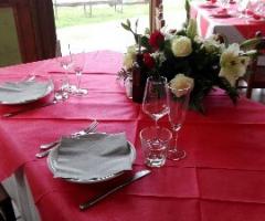 Ristorante Laghetto delle Valli - Il tavolo degli sposi