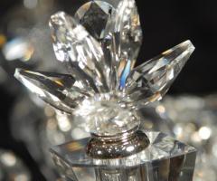 Dettaglio della bomboniere di cristallo