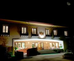 Veduta esterna dell'Hotel Alle Querce